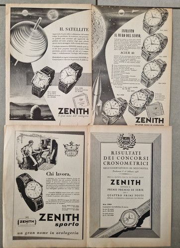 Lotto zenith orologi - zenith,
