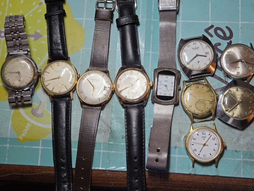 Lotto 10 orologi - di, n.